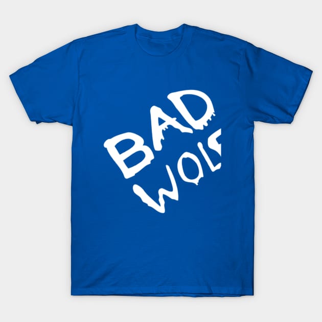 Bad Wolf Graffiti T-Shirt by woodnsheep